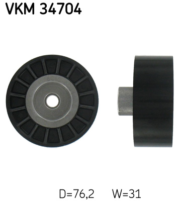 Galoppino/Guidacinghia, Cinghia Poly-V - VKM 34704 SKF